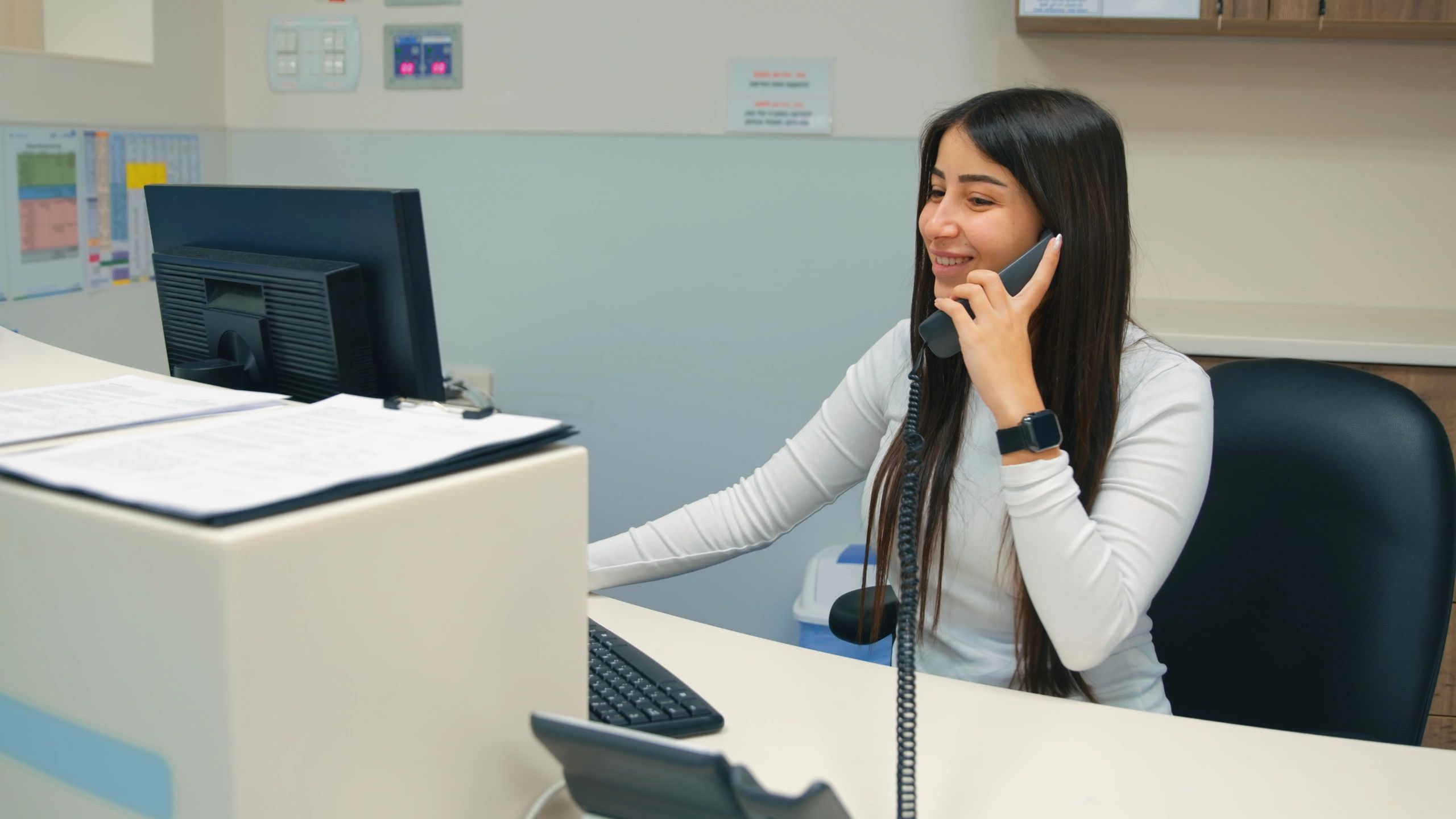 Customer completing a secure payment on a phone